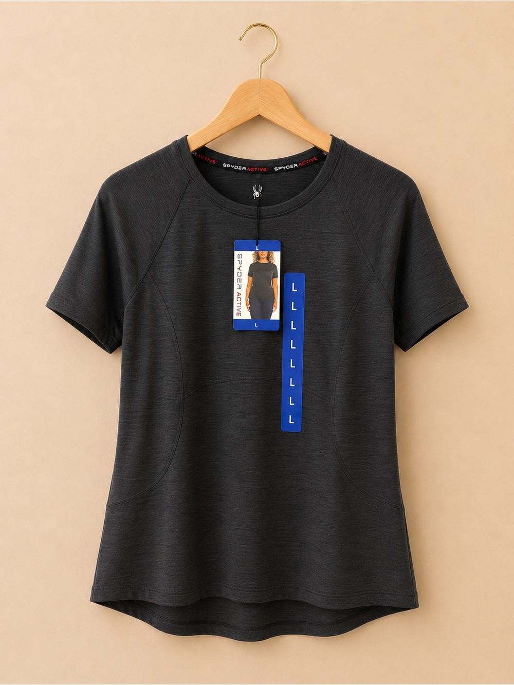 Spyder Women’s Short-Sleeve Active Tee — Black
